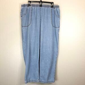 American Sweetheart Jeans Size 37in Waist Approx 18 Elastic Stretch Cotton Jeans